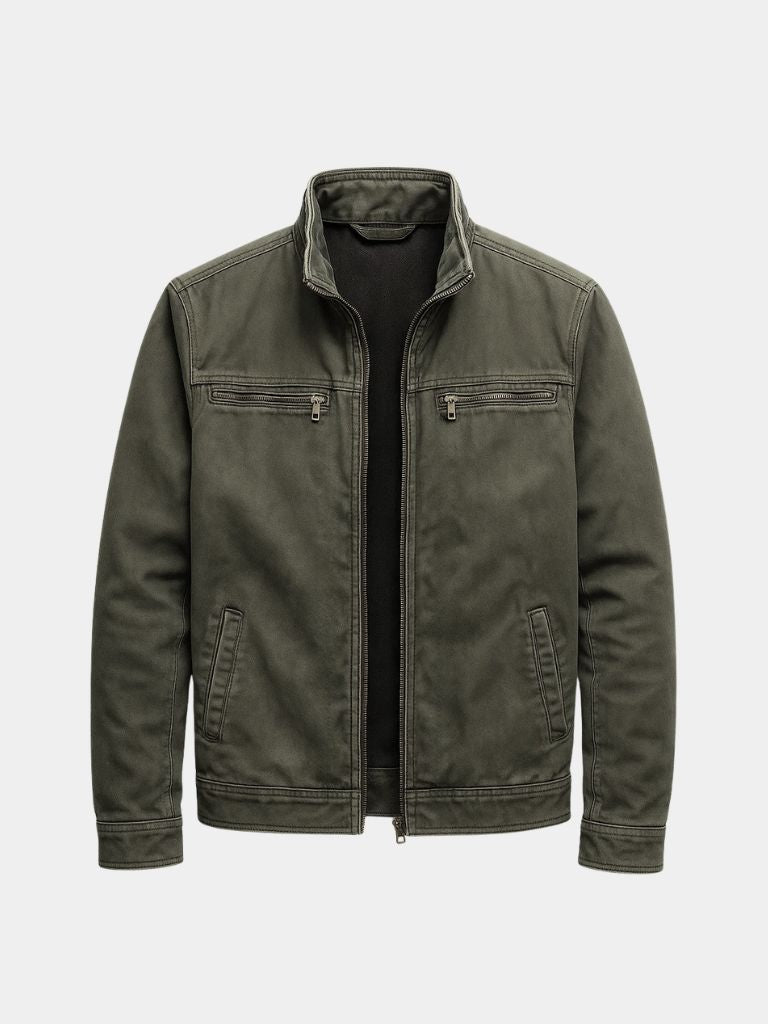 Veste de Champ Vintage Olivâtre Valmont