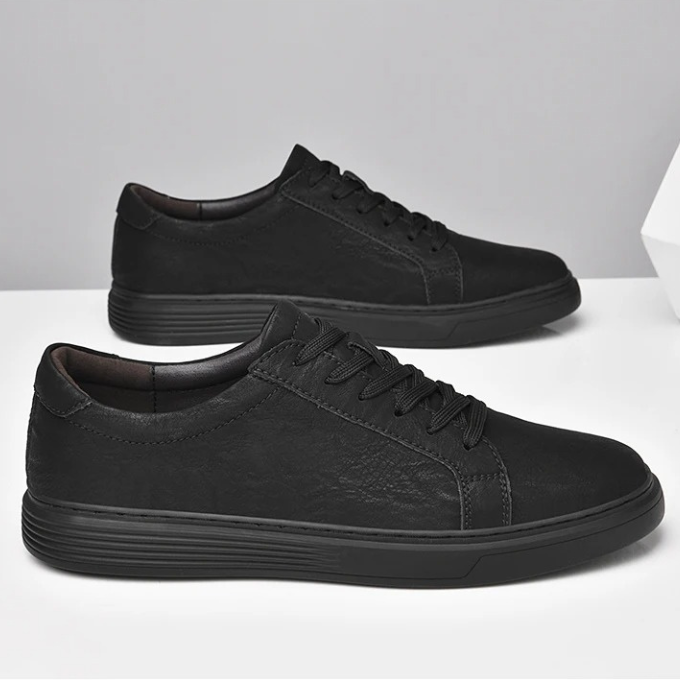 Baskets en Cuir Véritable de Nathan
