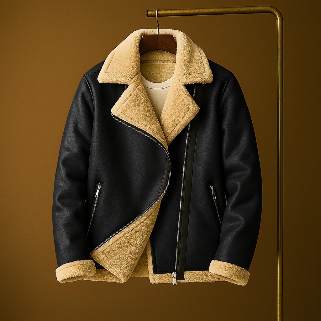 Giacca in Suede Prestige Leonard