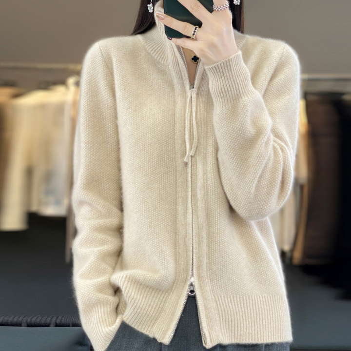 Luna | Cardigan Doux avec Zip