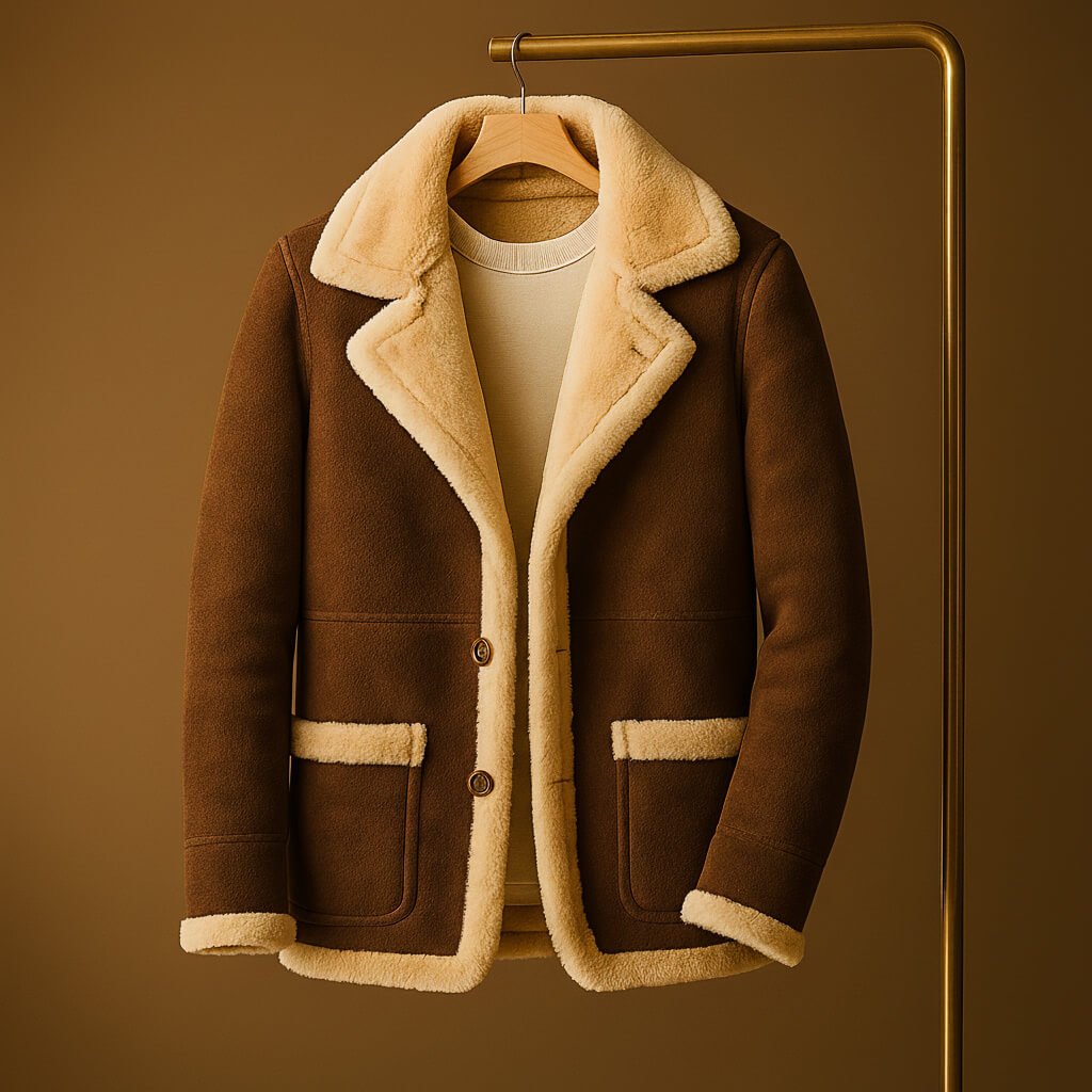 Giacca in Suede Prestige Wyatt