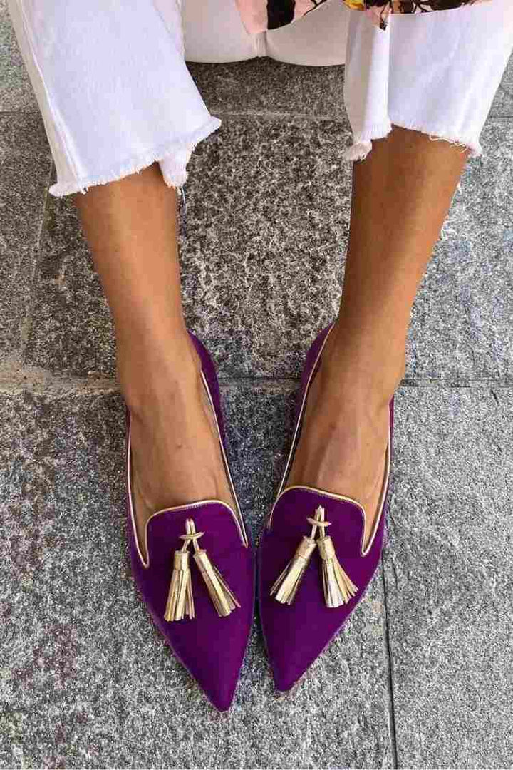 Mocassins Amelie avec Franges