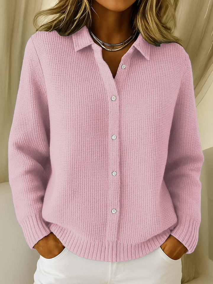 Cardigan Femme en Maille avec Boutons