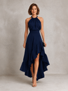 Chloé | Robe à Bretelles avec Volants