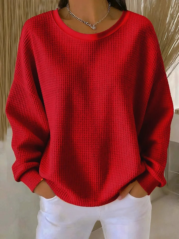 Margaux | Pull Gaufré Classique