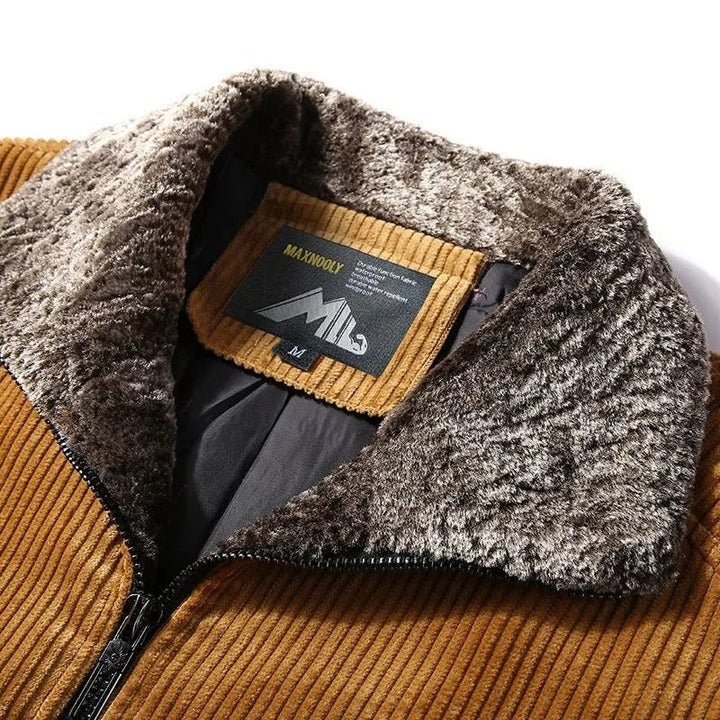 La Veste en Velours Côtelé