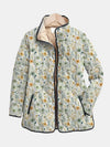 Nola | Veste Matelassée Imprimée avec Fleurs
