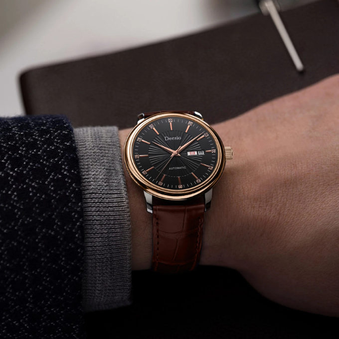 La montre en cuir Deesio