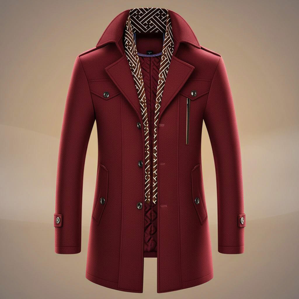 Cappotto in Lana Vergine Kensworth Legacy