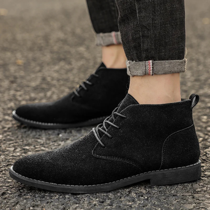 Bottes Chukka en Suède Douce