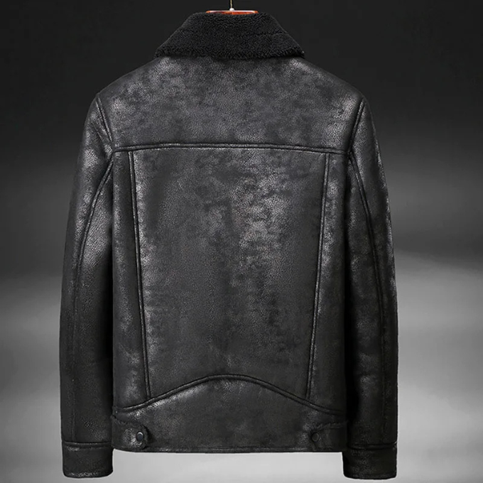 Le Manteau en Cuir Frontier