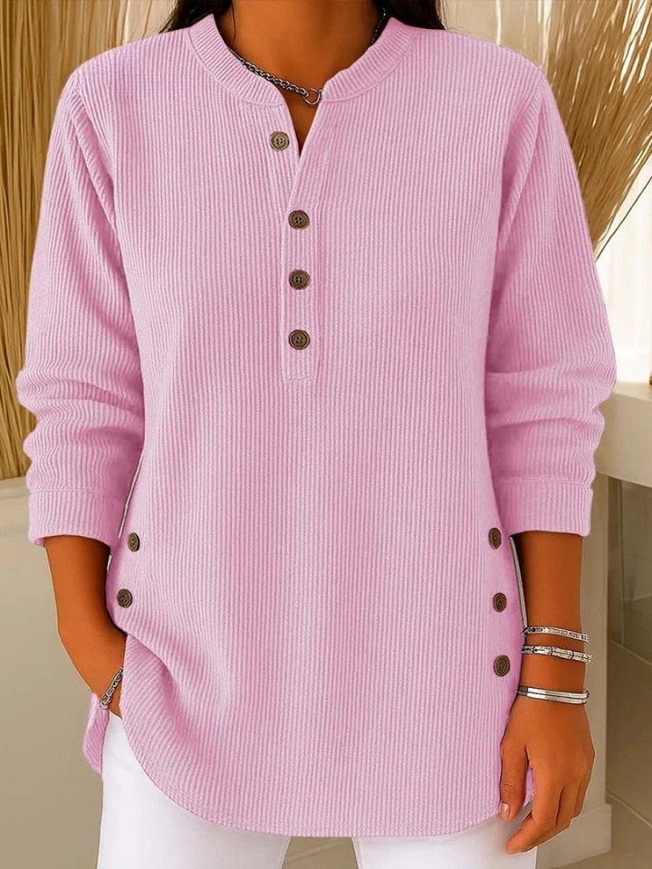 Yseline | Tunique Boutonnée Henley