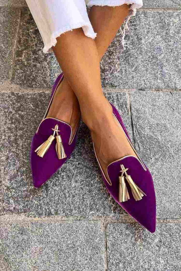 Mocassins Amelie avec Franges