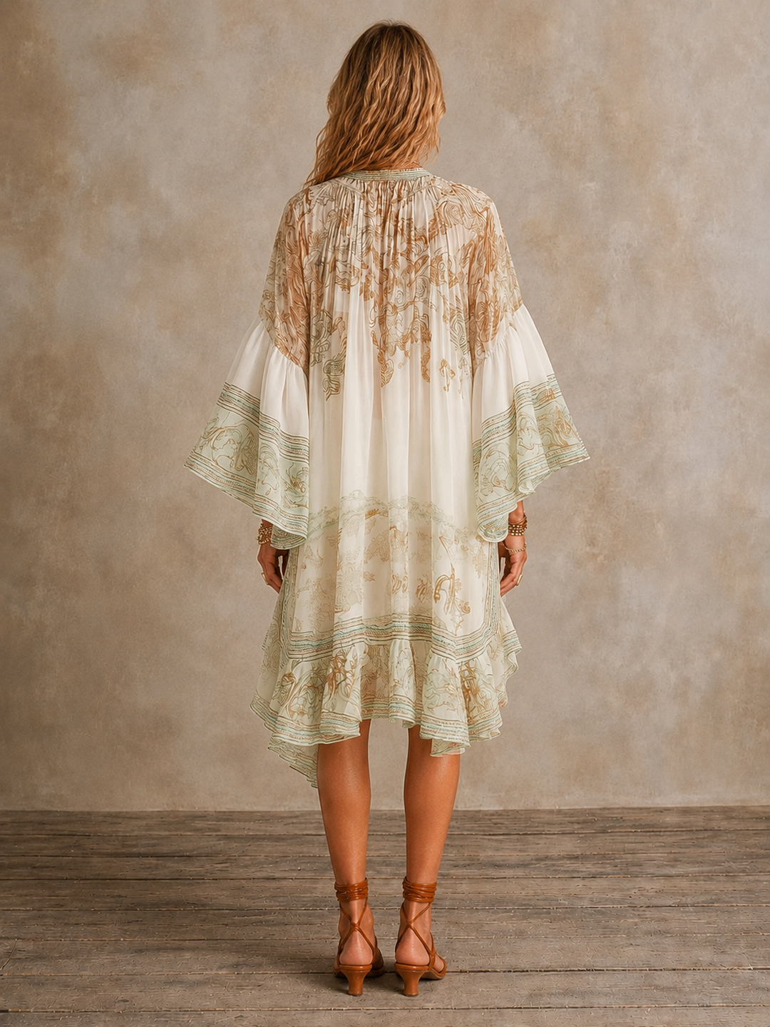 Isabella | Robe Mini à Volants pour Femmes