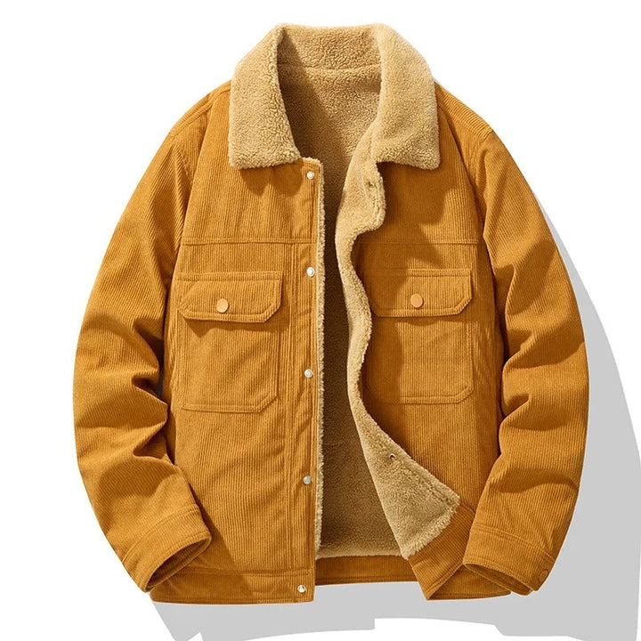 La Veste en Velours Côtelé