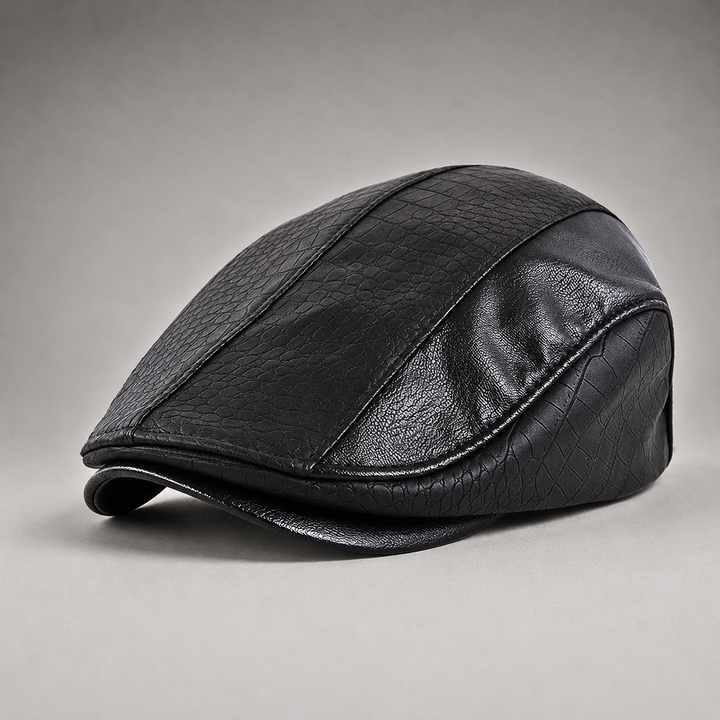 Beret en cuir