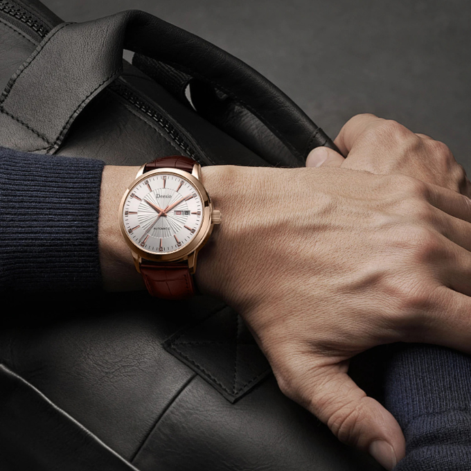 La montre en cuir Deesio