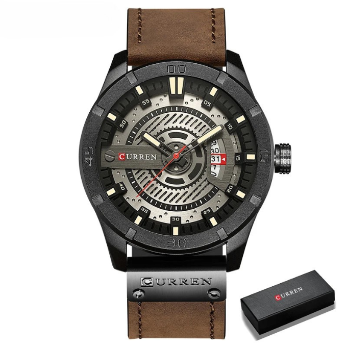 La Montre en Cuir Rowan