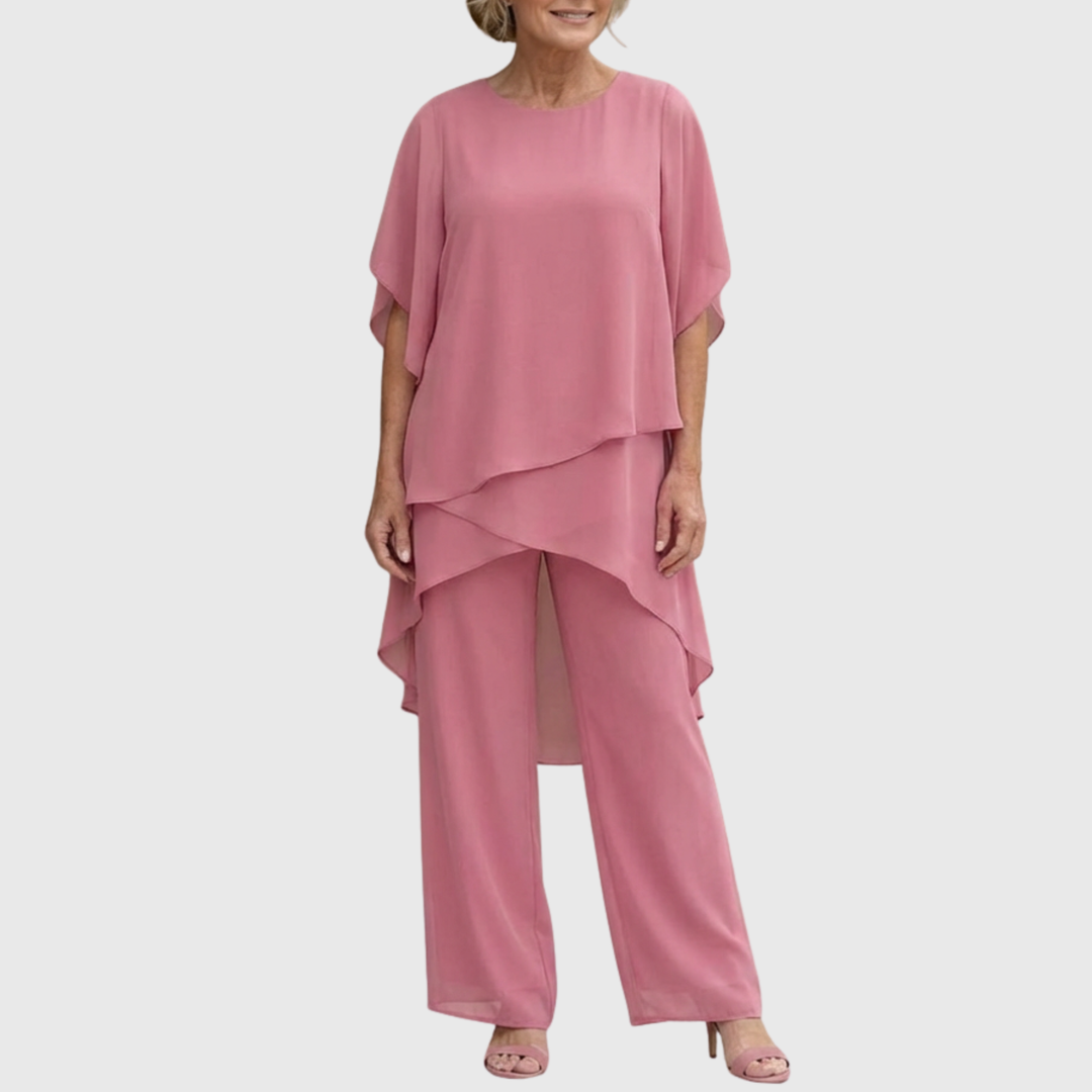 ELARA | Ensemble Palazzo Fluide pour un Confort et un Style Élégants