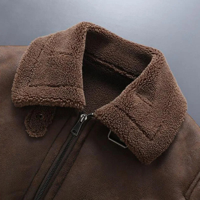 Le Manteau en Cuir Frontier