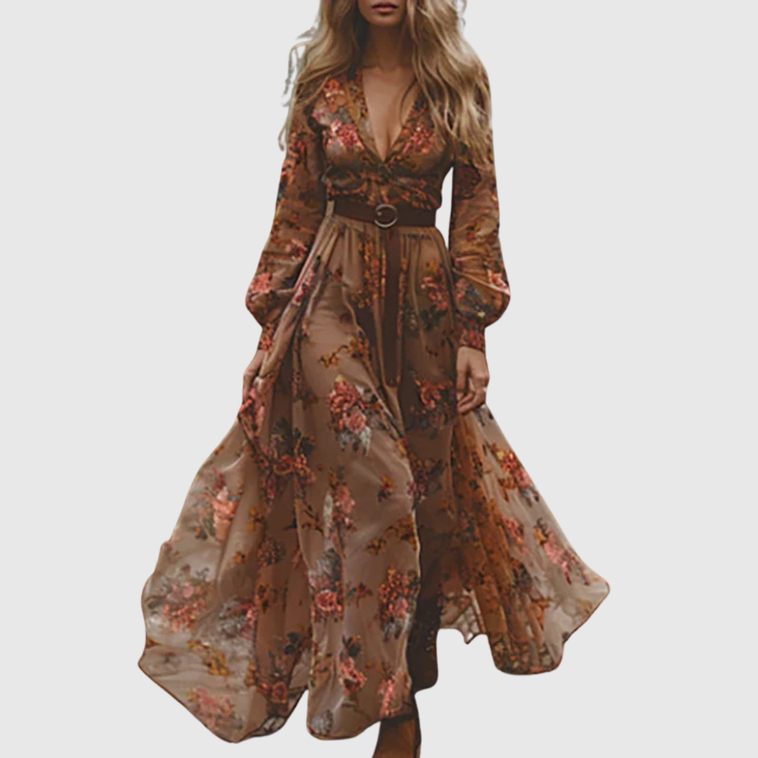 Amaris | Robe Maxi Boho Enchantée