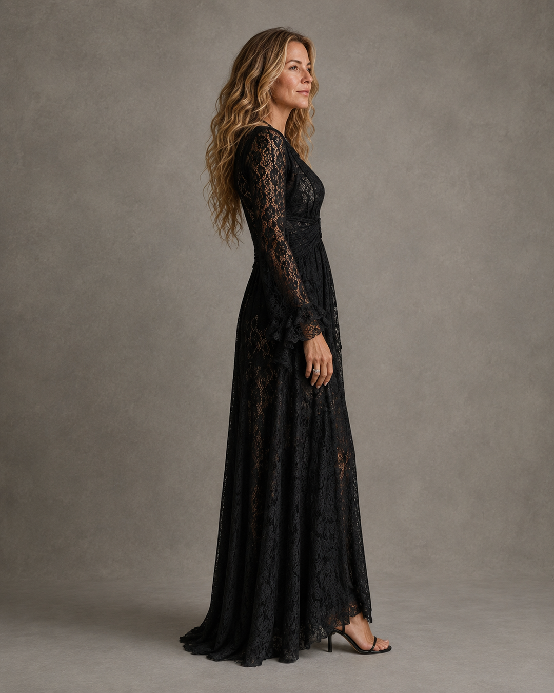 Charlotte | Robe Maxi à Décolleté Plongeant pour Femmes