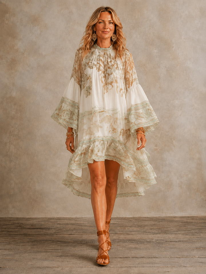 Isabella | Robe Mini à Volants pour Femmes