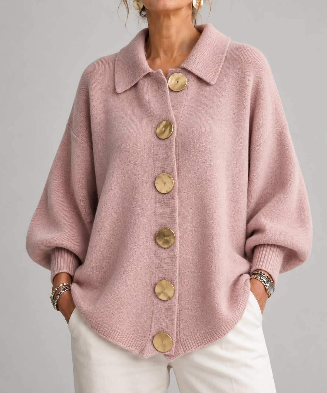 Ardelle™ | Cardigan Oversize avec Col