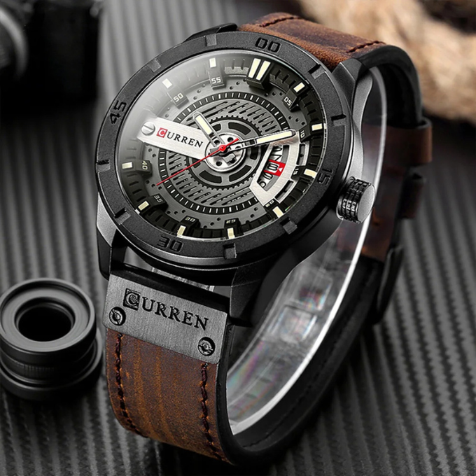 La Montre en Cuir Rowan