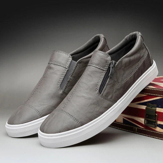Les baskets zippées Ashton