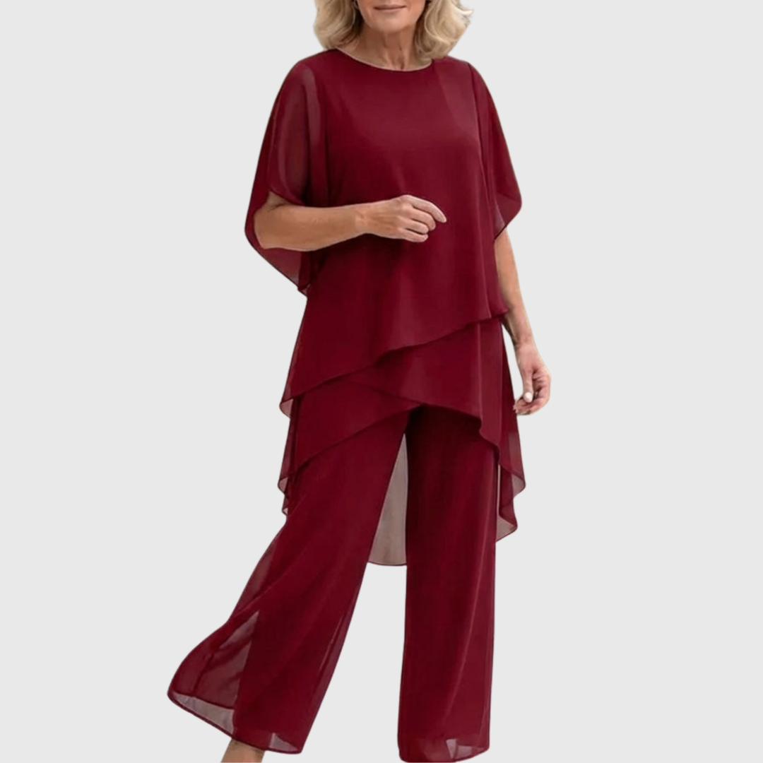ELARA | Ensemble Palazzo Fluide pour un Confort et un Style Élégants