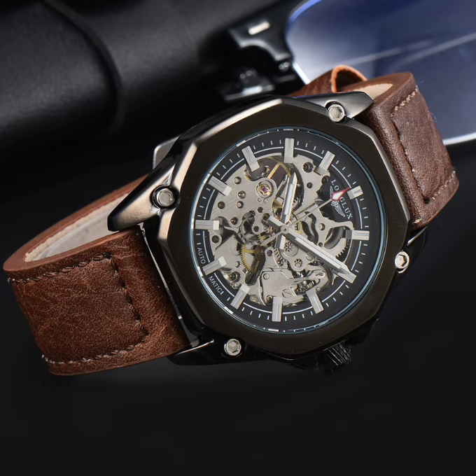 Montre Beck Atlas 100% Cuir de Vache