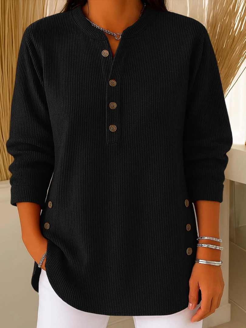 Yseline | Tunique Boutonnée Henley