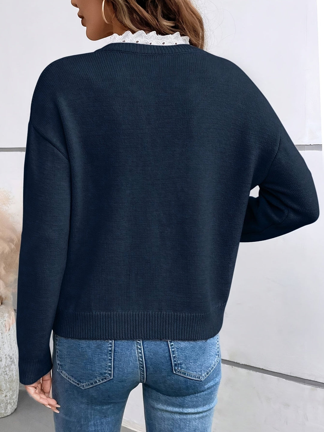 Maria | Blouse Élégante avec Col Français