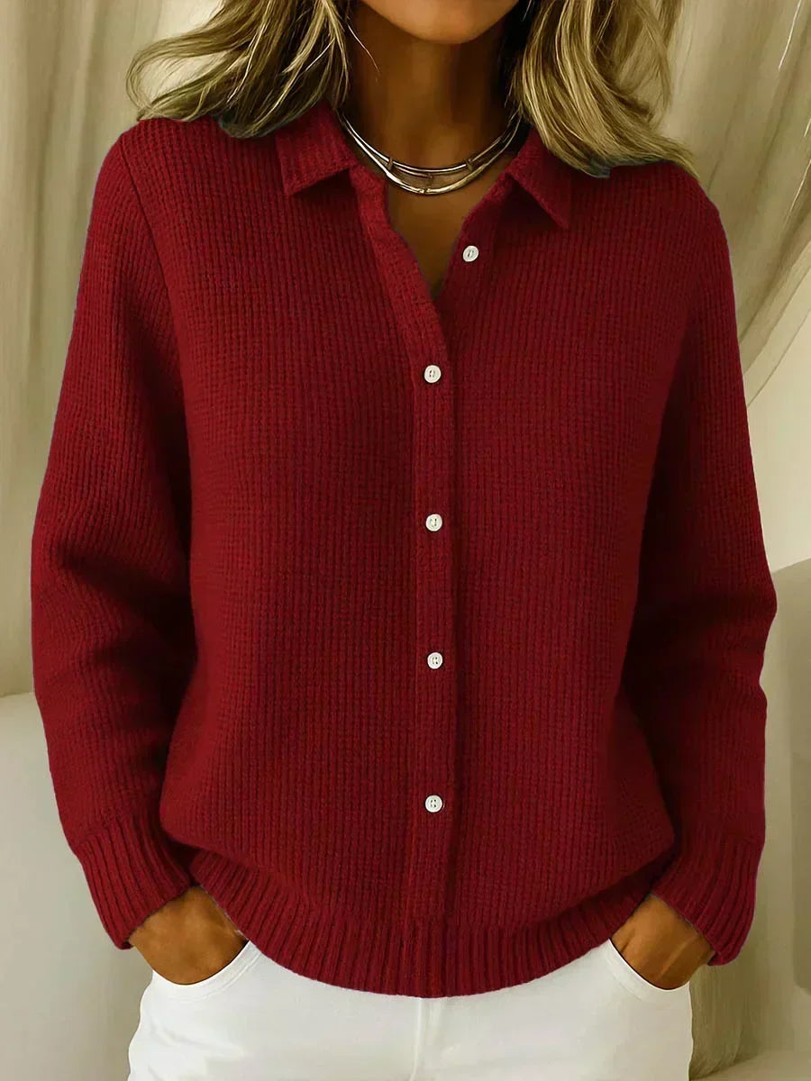Séraphine | Cardigan Texturé Boutonné
