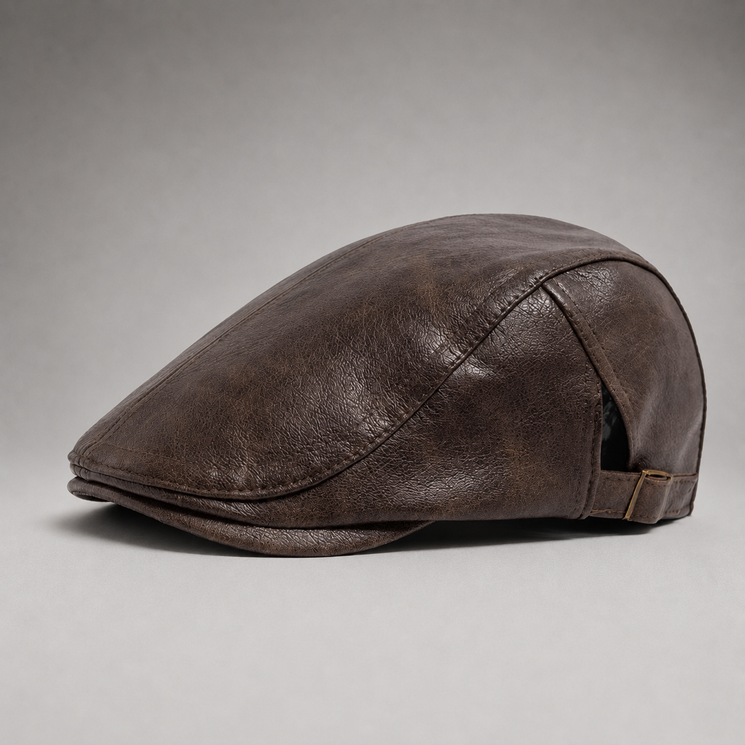 Béret en cuir
