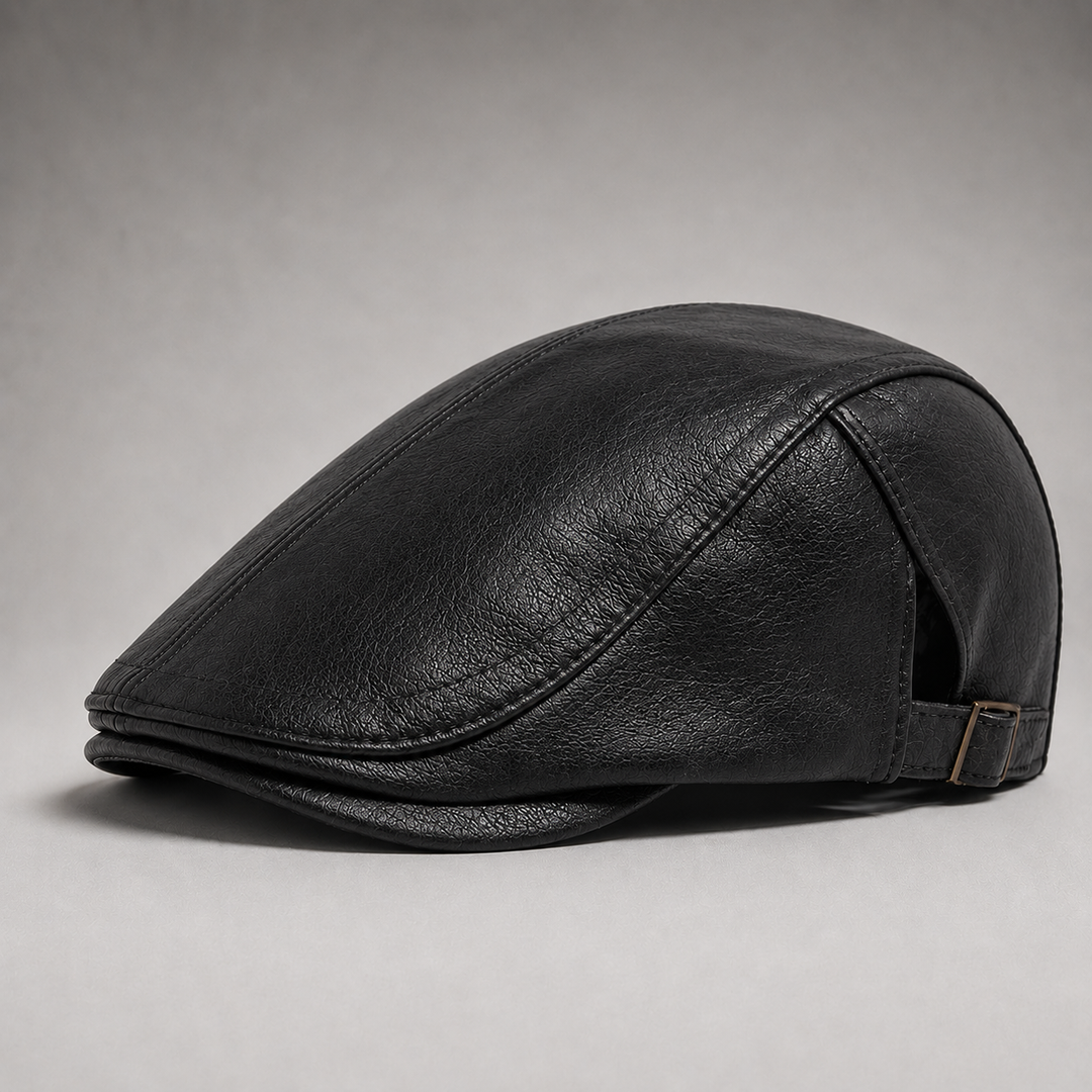 Béret en cuir