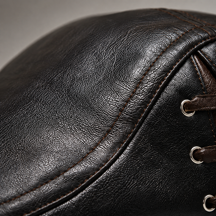 Béret en Cuir