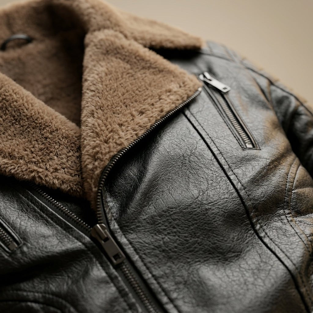 Veste en cuir de Niccolo