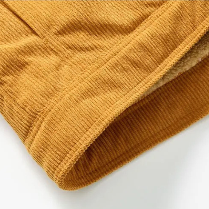 La Veste en Velours Côtelé