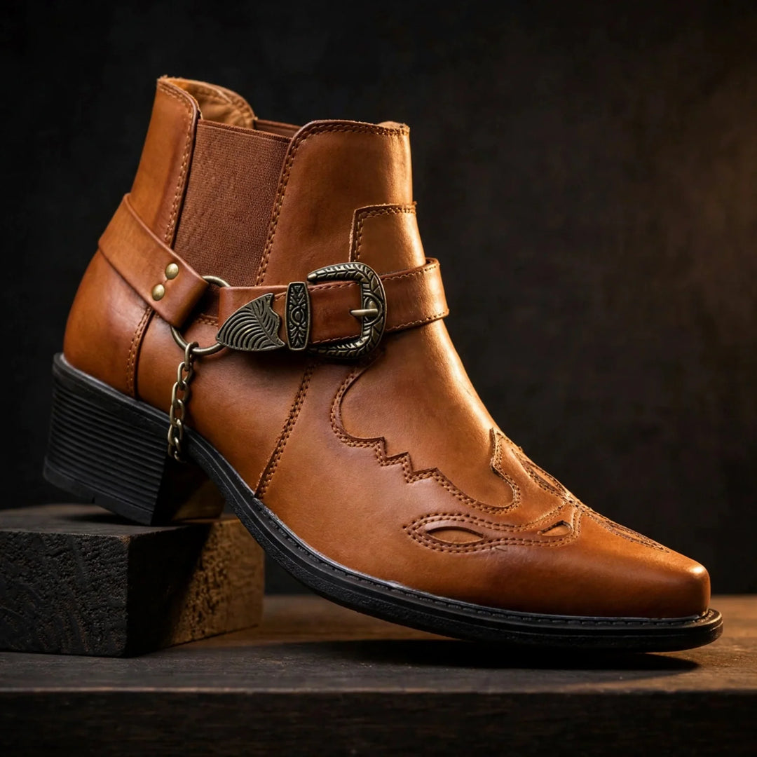 Bottes en cuir Maverick