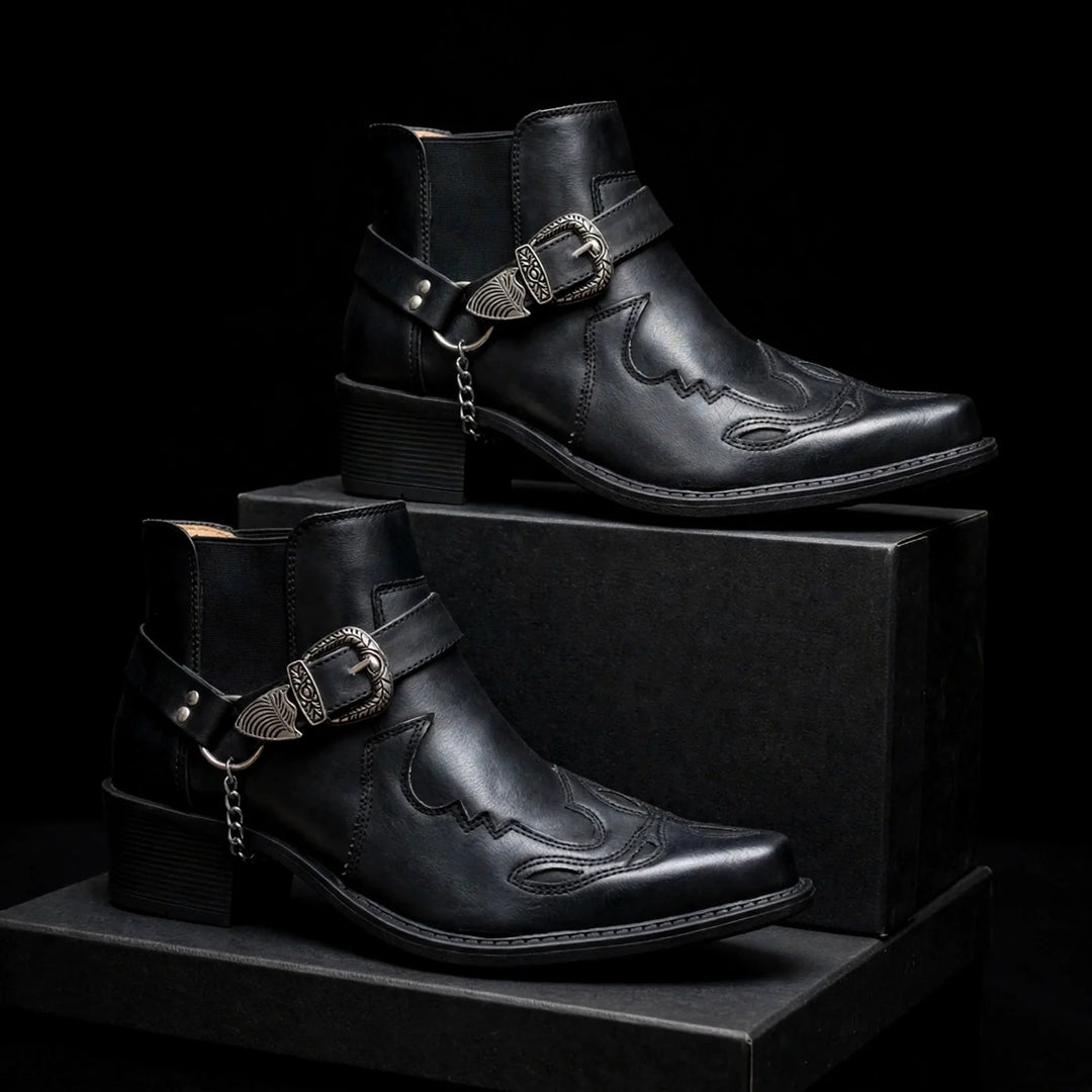 Bottes en cuir Maverick