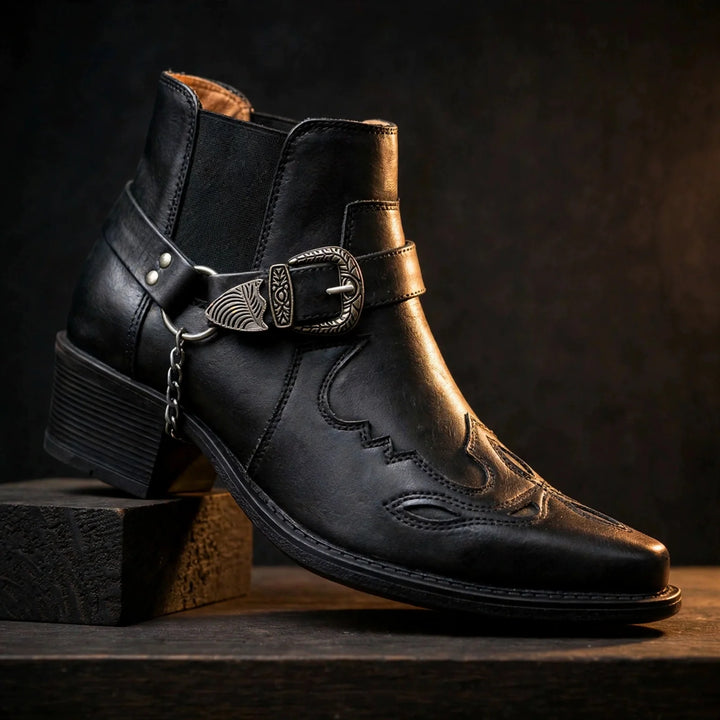 Bottes en cuir Maverick