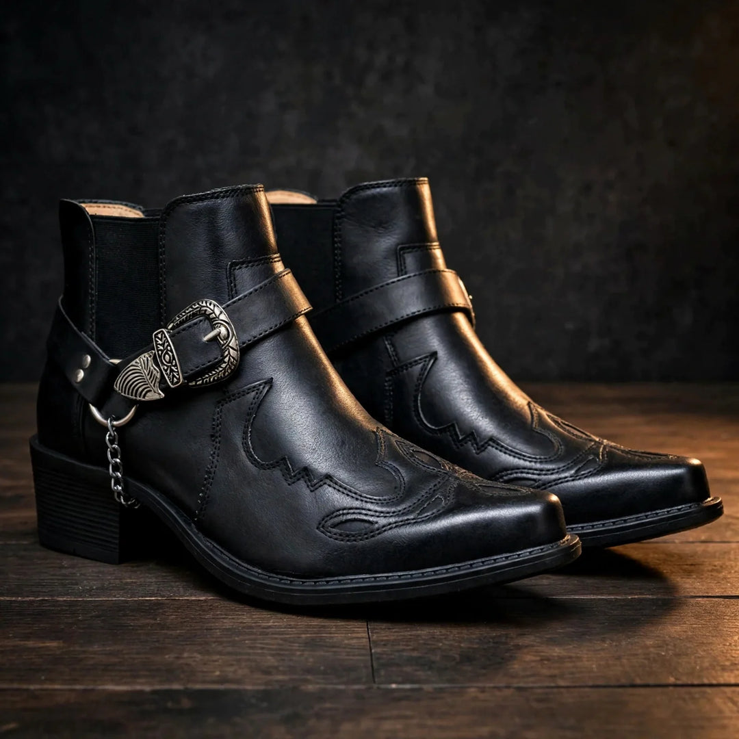 Bottes en cuir Maverick