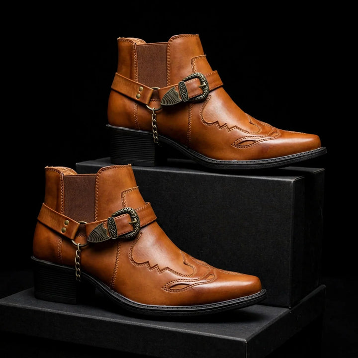 Bottes en cuir Maverick