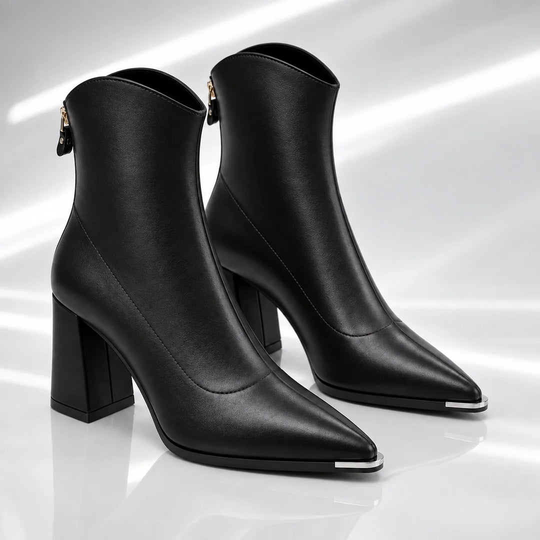 Bottes en cuir Estelle