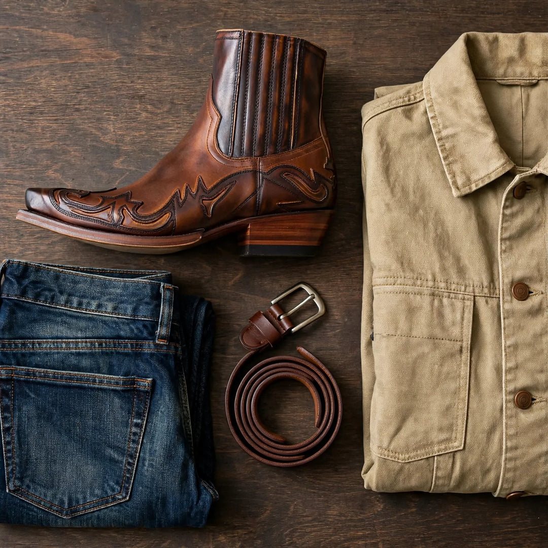 Bottes en cuir Morningstar