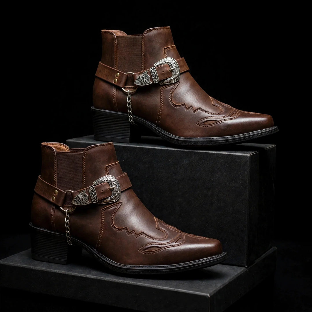 Bottes en cuir Maverick