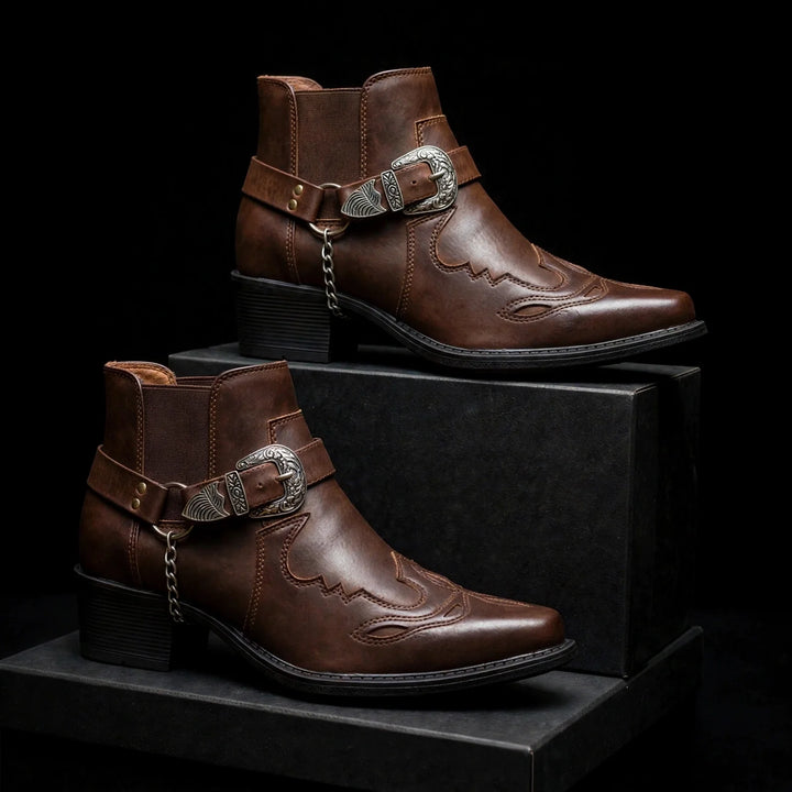 Bottes en cuir Maverick