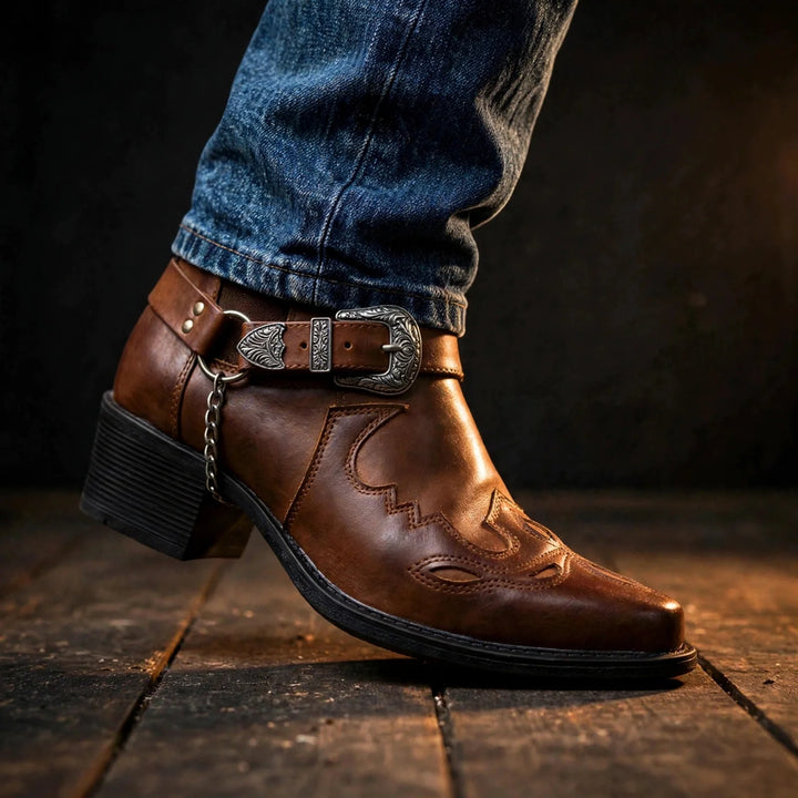 Bottes en cuir Maverick